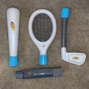 White NERF Wii Accessories Kit